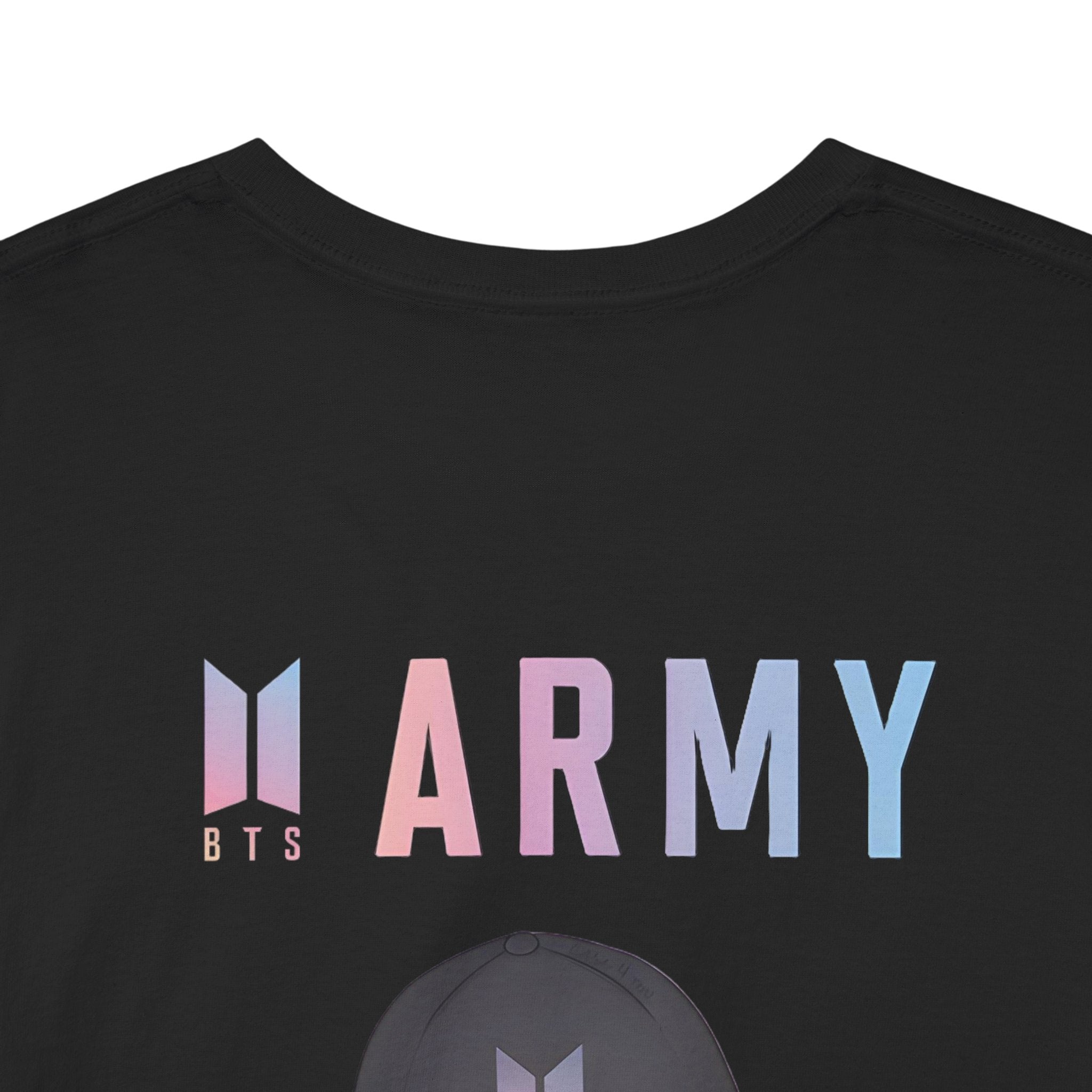 BTS ARMY K-Pop Fan T-Shirt | BTS Logo & Illustration T-shirt