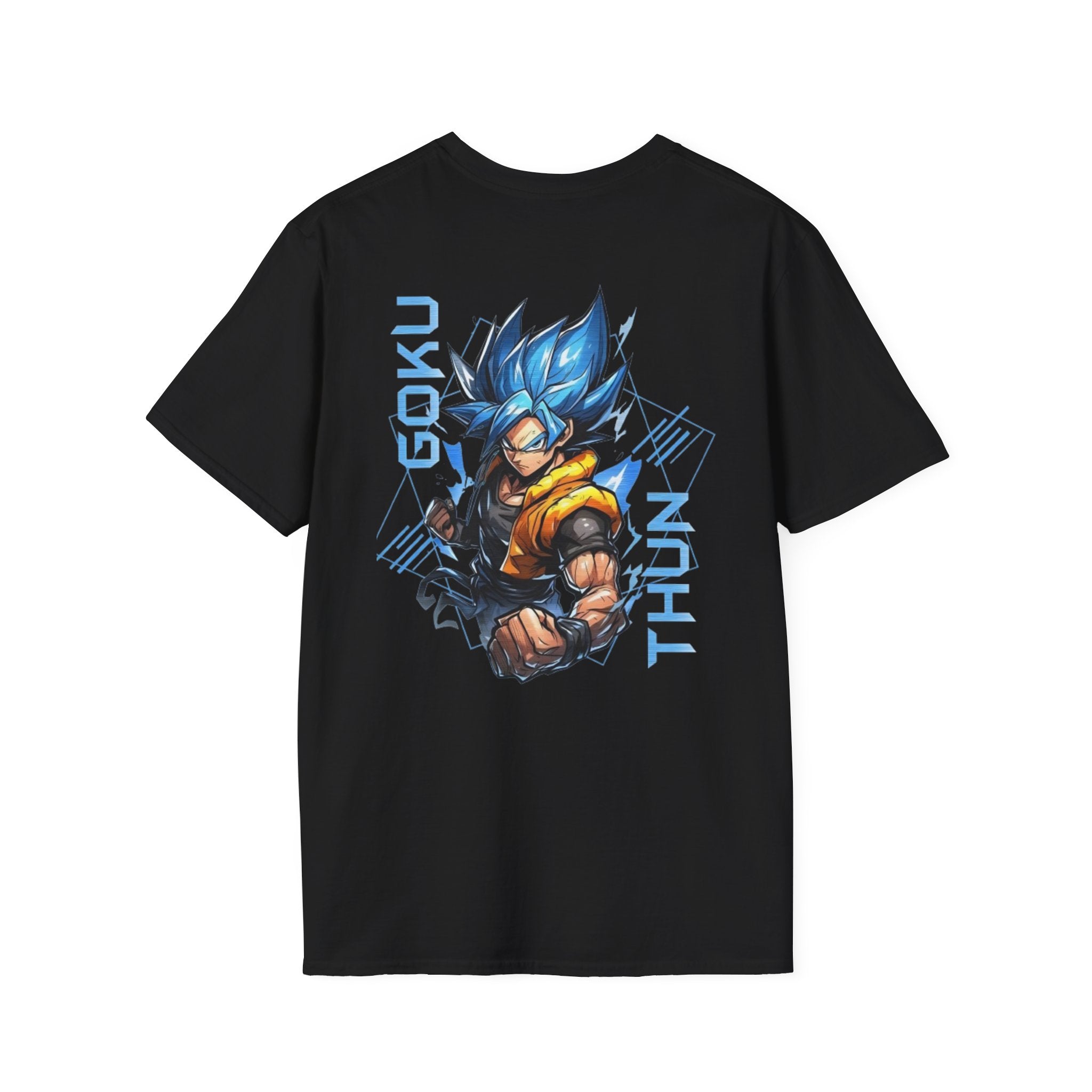 Goku Thunder Force Anime Graphic T-Shirt | Super Saiyan Blue T-shirt (Unisex)