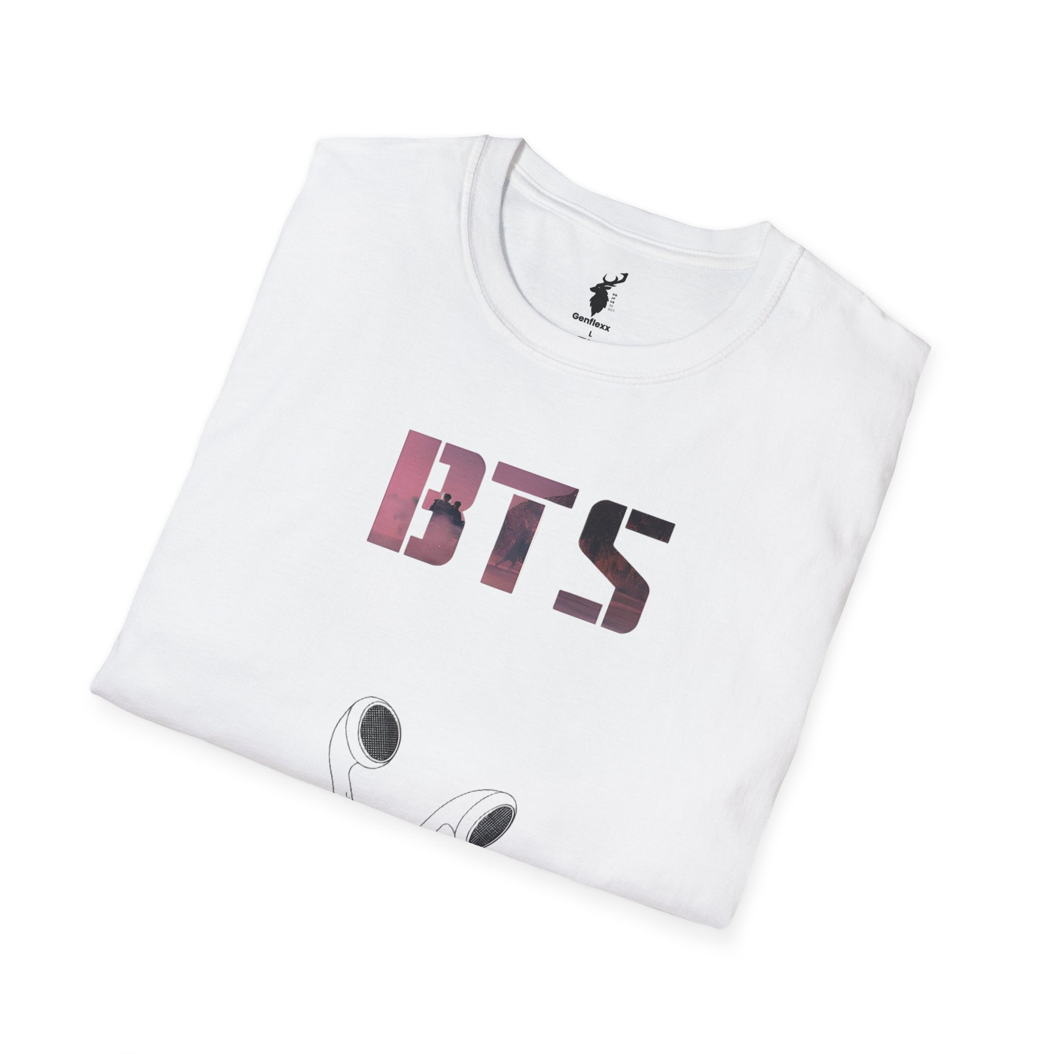 BTS ARMY Vibes K-Pop T-Shirt | BTS Logo & Spray Paint Style T-shirt (Unisex)