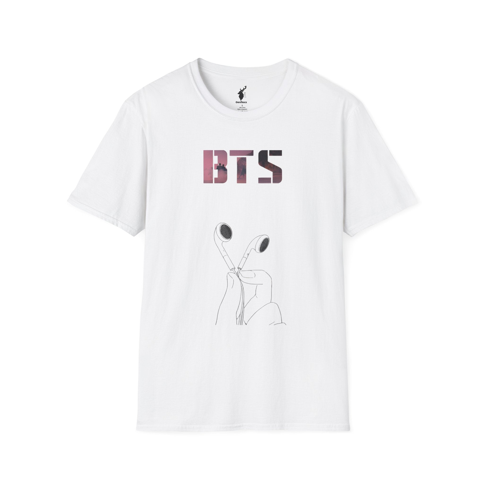 BTS ARMY Vibes K-Pop T-Shirt | BTS Logo & Spray Paint Style T-shirt (Unisex)