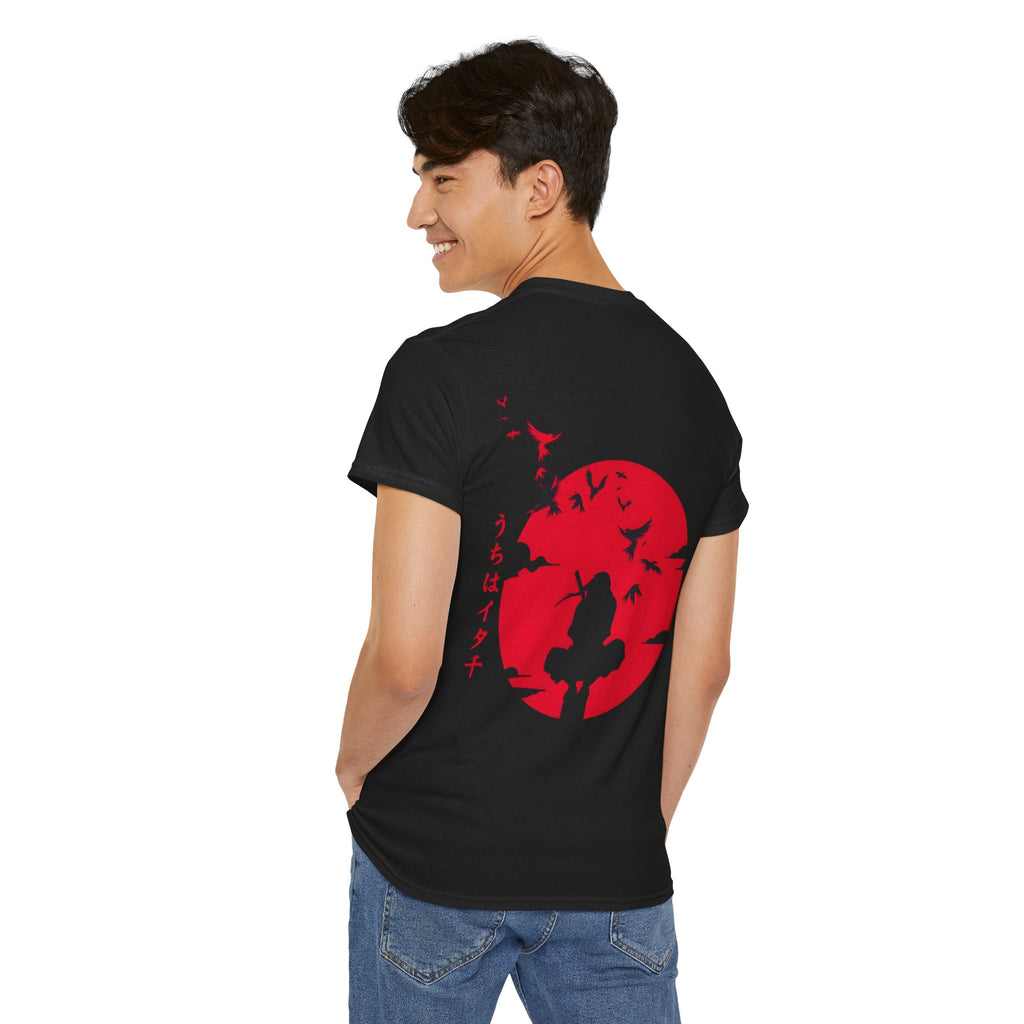 Itachi Mangekyo Anime Graphic T-Shirt | Akatsuki Uchiha Clan T-shirt(Unisex)
