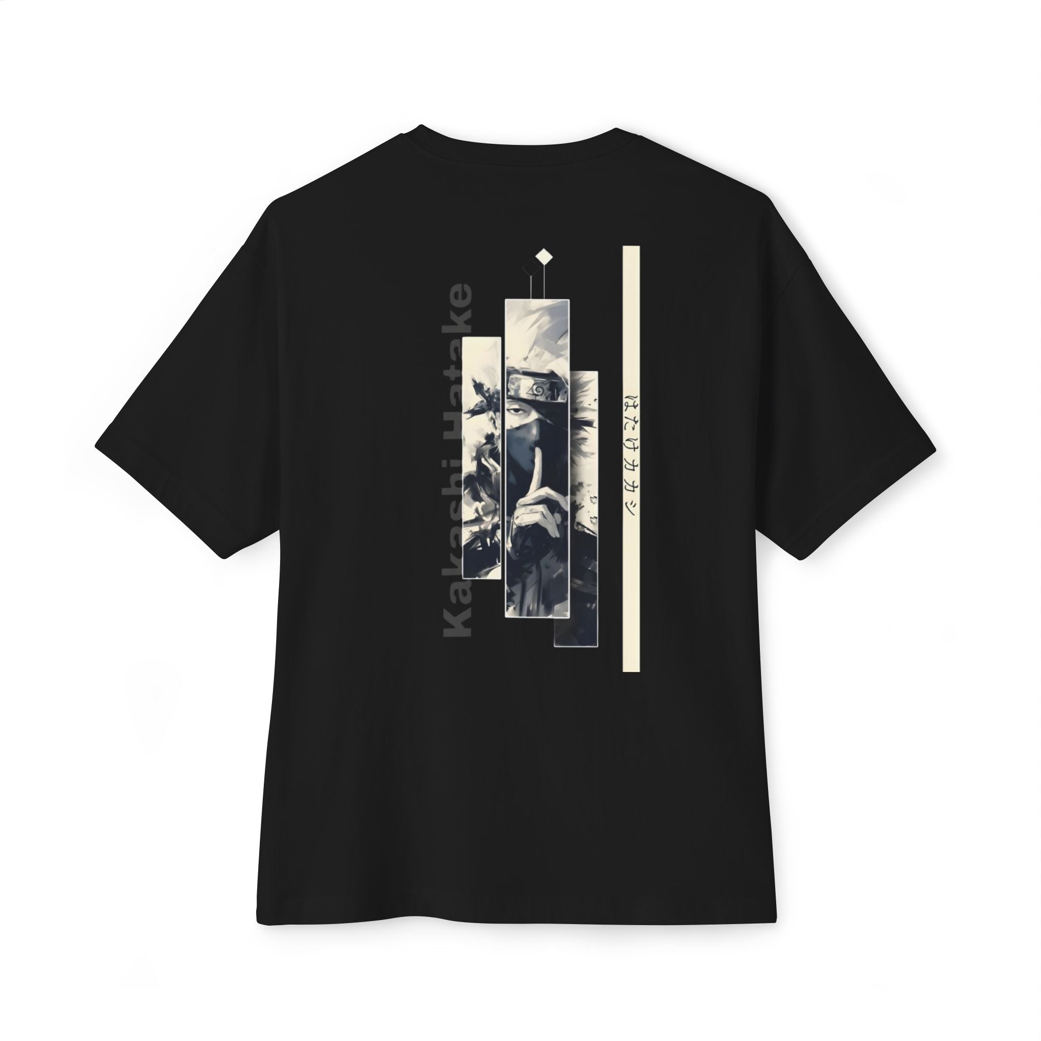 Genflexx “Kakashi Hatake” Anime Streetwear Oversized T-shirt (Unisex)