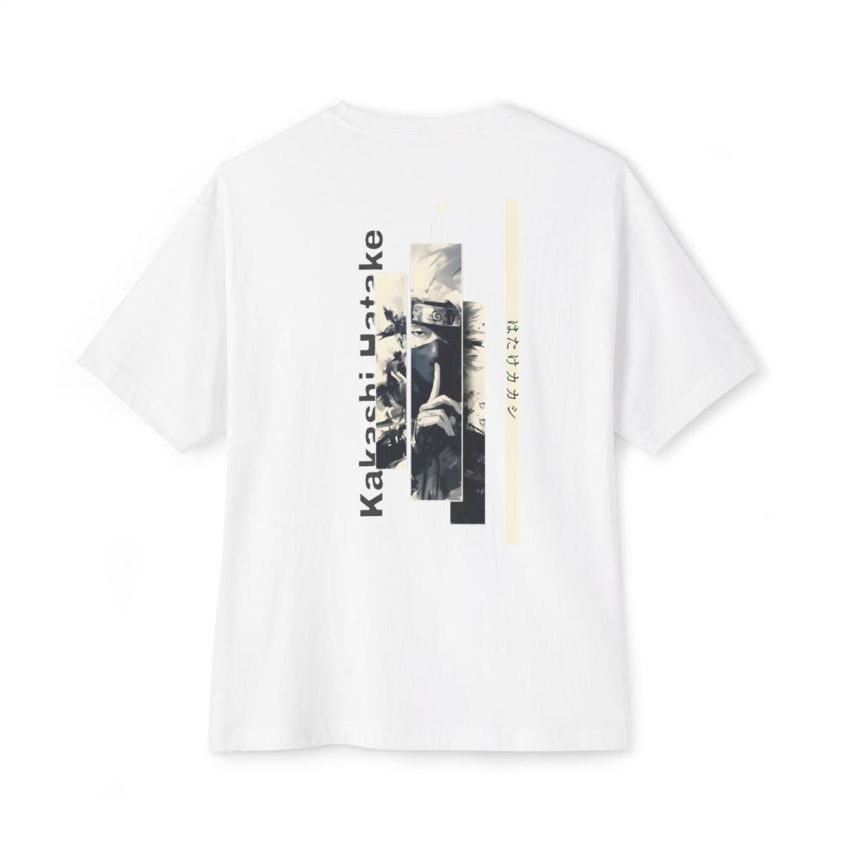 Genflexx “Kakashi Hatake” Anime Streetwear Oversized T-shirt (Unisex)